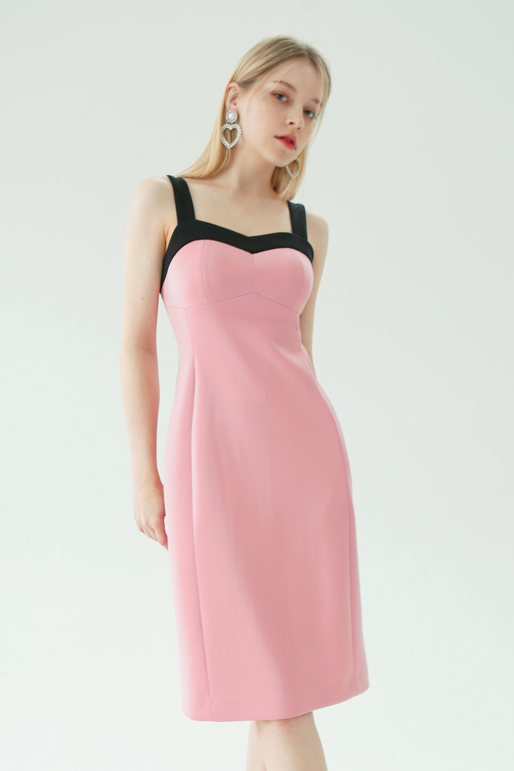 [55% SALE] Dream fit midi dress (Pink)