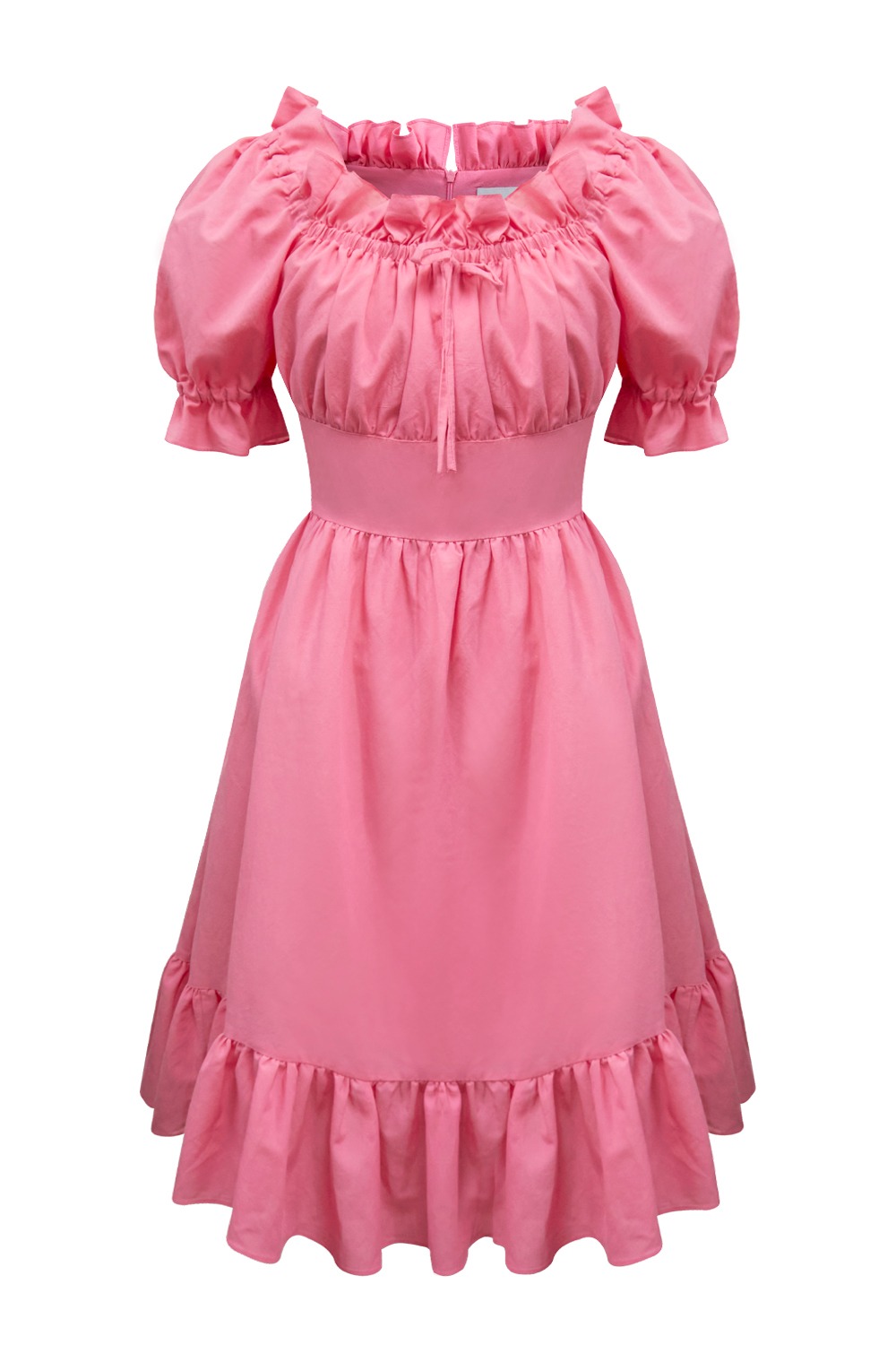 Blossom volume dress (Pink)